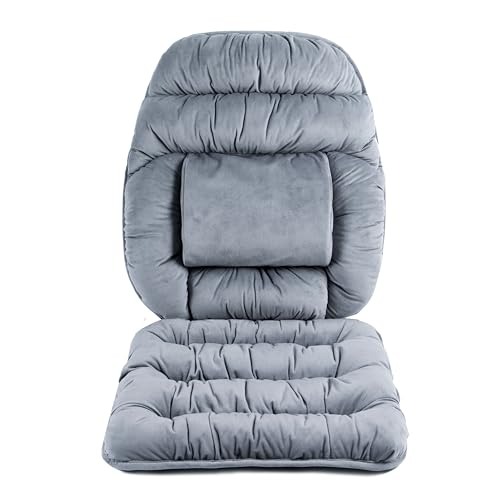 Coussin de chaise à bascule ergonomique et grand support de dossier premium