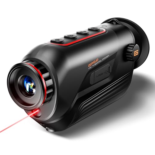 GOYOJO Thermal Monocular with 10mm Lens for Night Hunting