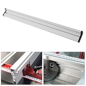 T Nut Schiene 800mm 75 Typ Aluminium Gehrungsschiene DIY T-Nut Gehrungsschienenlehre für Tischsäge Router Tisch Holzbearbeitung