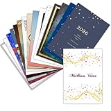 ✅ QUALITE : Papier haut de gamme 350G/m² et impression de qualité pour ces cartes de Voeux 2026 Classique
