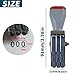 3 Digit Number Stamp,SUUJI Adjustable Digit Rubber Changeable Numerical Stamp Multi- Functional Creative Price Tag Rotating Number Symbol Business Stamp