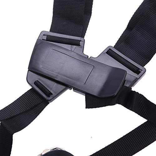 YARNOW Alça de Ombro- Cortador Trimmer Trimmer Harness Alça de Ombro Dupla Com Cinto De Nylon Duráve