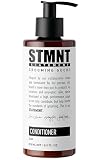 STMNT Grooming Goods Conditioner, 275mL | Softens Hair | Restores Shine | Moisturizing Formula w/Activated Charcoal & Menthol | All Hair Types, 275mL