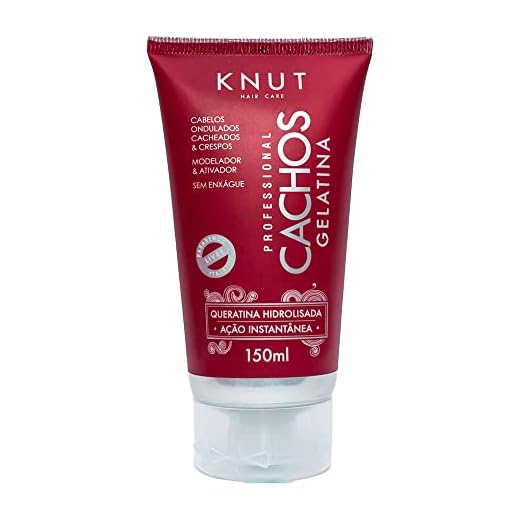 KNUT Hair Care Gelatina Ativadora E Modeladora Cachos