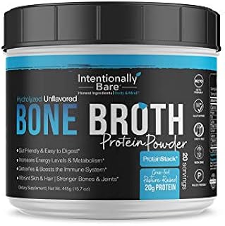 Pure Bone Broth Protein Powder - 20 Grams Protein - Supports Keto