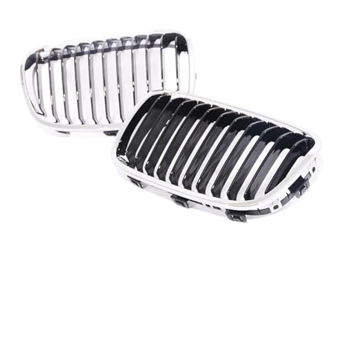 Single Chrome Frame pour BMW Série 1 F20 F21 calandre avant argentée