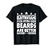 Los electricistas con barba son mejor divertido electricista barba Camiseta