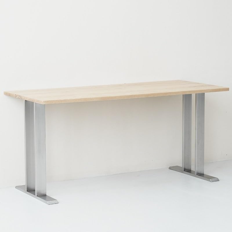 28.3 Inch Height Metal Bar Table Legs, Bench Legs DIY Furniture Feet, Industria Modern Bench Chair Base for Dining Kitchen Office(23.6x28.3in/1pcs)