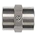 Brennan 5000-04-04-SS Stainless Steel Pipe Fitting, Coupling, 1/4" NPT Female