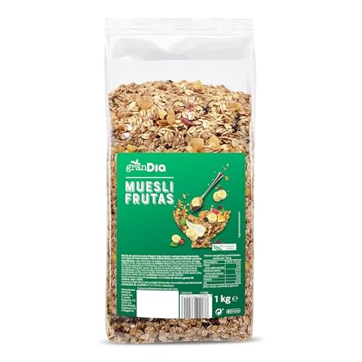 DIA GRANDIA muesli con frutas bolsa 1 Kg