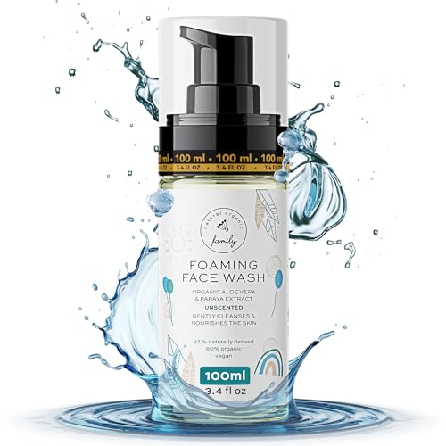 Kids Organic Foaming Face Wash - Natural Skincare for Teen ...