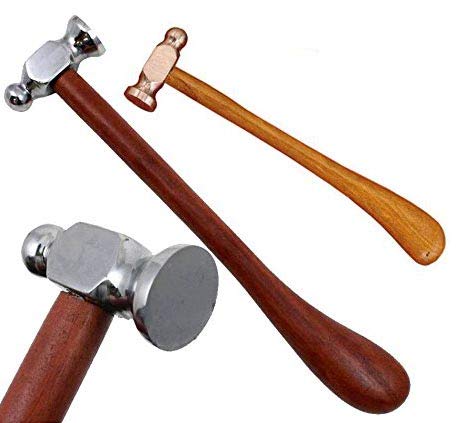 DIY Crafts Pack Of 1 Pc, Design No #1, 1 Pc Hammer Flat Round Car Auto Hammer Chasing Watchmaker Tool Chaser Or Chasing 1 Pieces Ch (Pack Of 1 Pc, Design No #1)