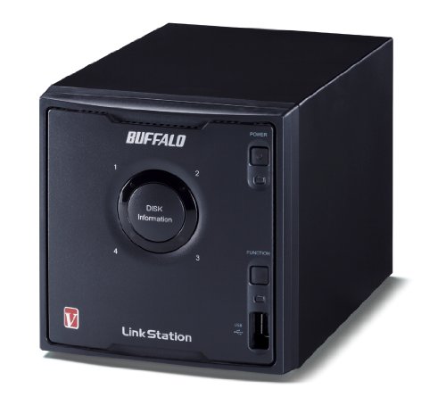 BUFFALO 71.9MB/s 4�x�C���� �����l�b�g���[�N�Ή�HDD (NAS) 1.0TB LS-QV1.0TL/1D