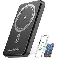 5000mAh Ultra Slim Magsafe Portable Power Bank w/ 18W USB-C Cable only .19: eDeal Info