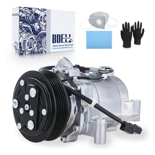 BDELI Air Conditioner AC Compressor with Clutch Fit for Honda Civic 2012 2013 2014 2015 1.8L Acura ILX 2013-2015 2.0L CO9779C 38810R1AA01 97584 98584