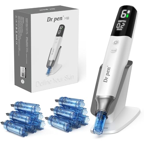 Dr. Pen M9 Dermapen Facial Profesional | Microneedling Pen Inalámbrico Nueva Versión 2026 con 12 Cartuchos, 6… — oferta en Amazon