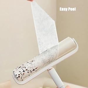 Large Lint Roller with Cover for Floors - 9.5 inch Giant Lint Remover Roller with 2 Refills - Extra Long Handle Sticky Roller for Couch Carpet Bedding (Long Handle & 3 Sticky Rolls) Large Lint Roller with Cover for Floors – 9.5 inch Giant Lint Remover Roller with 2 Refills – Extra Long Handle Sticky Roller for Couch Carpet Bedding (Long Handle & 3 Sticky Rolls)