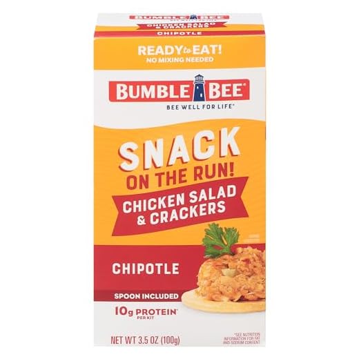 Bumble Bee Snack On The Run! Chipotle Chicken Salad Kit
