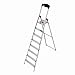Price comparison product image Hailo 8160-801 L60 150 Kg 8 Tread Aluminium Step Ladder