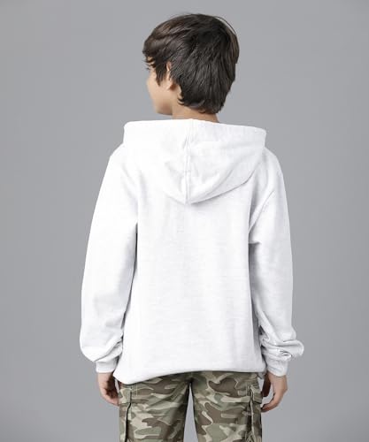 Image of KYDA KIDS Boys Cotton Regular Fit Hooded Neck Hoodies - Sweatshirt with Hoodies Full Sleeves Winter Wear, Long Sleeve Sweatshirts for Boys