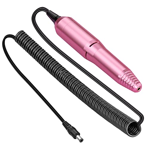 Image of Nail Drill Handpiece Replacement for Professional Nail Drill Machine, 20000 RPM Handpeice Replacement Parts for SUBAY, ALLE˙S, HOINVO and JIASHENG, Pink