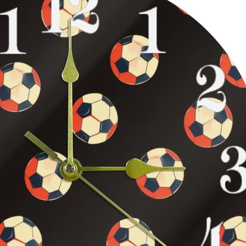Horloge murale silencieuse à quartz pour dormir sans tic-tac - 7