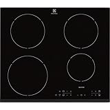Electrolux EHH16340FK hobs - Placa (Integrado, Inducci&oacute;n, Negro, Sensor, 1,5m,...
