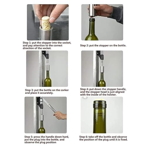 Capsuleuse manuelle Pom-Pull évitez les fuites de vos bouteilles