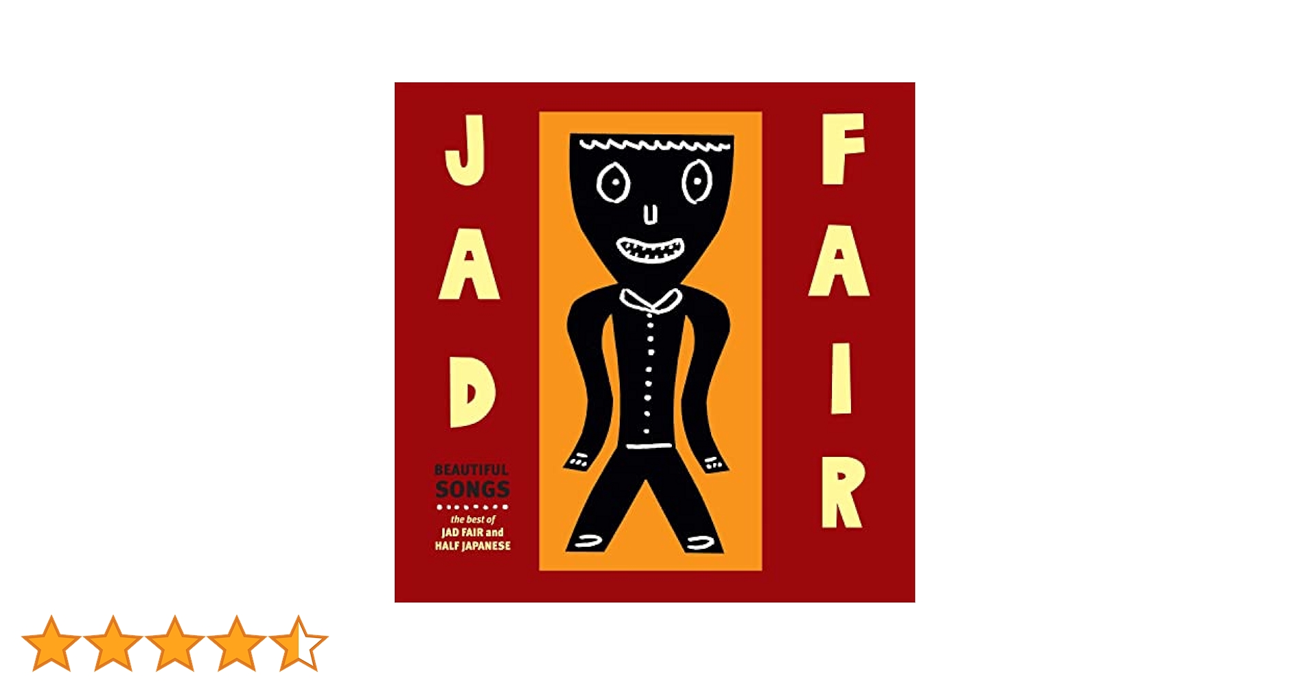 英LP Jad Fair Beautiful Songs: The Best Of The Best Of Jad Fair FF138 Fire Records 未開封 /00260 Beautiful Songs: Best Of (3CD): Fair, Jad: Amazon.ca: Music