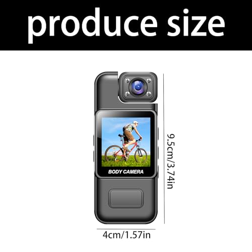 Appareil photo rechargeable 128 Go avec commande vocale et carte extensible