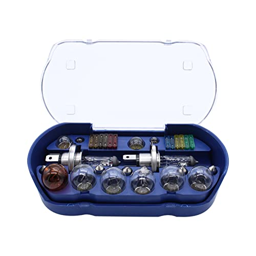 ERYUE Lâmpada de LED,H4/H7 Lâmpada de Fusível Kit Automóvel 30 Peças 233 Ba9s 382 380 1156 1157