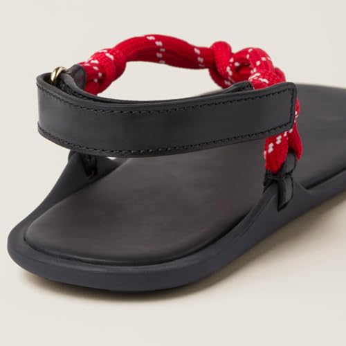 Image of ZJGZF Rope Flip Flop Sandals for Women Thong Sandals Adjustable T Straps Comfortable Soft Flat Sandals