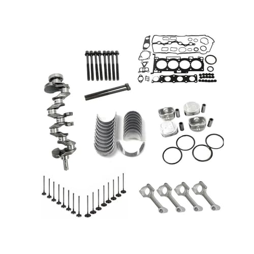 G4KD 2.0L Engine Overhaul Rebuild Crankshaft Piston and Ring Kit Gasket Seal Kit for Auto Parts