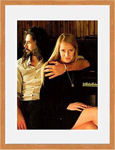 Stick It On Your Wall Luluc - Zo Randell and Steve Hassett (Oak Veneer Frame) Framed Mini Poster - 44x34cm