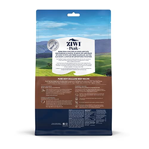 Ziwi Peak Air-Dried Dog Food – All Natural, High Protein, Grain Free And Limited Ingredient With Superfoods (Beef, 1.0 Lb) #TOP2