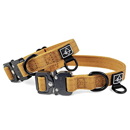 Made To Roam Premium Dog Collar - Adjustable Heavy Duty Nylon Collar With Quick-Release Metal Buckle (Michigan Autumn, Size 0) #TOP1