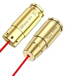 Wefuny Bore Sight Kit 9mm and .380ACP Bore Sight Red Dot Boresighter Red Laser with Batteries for...