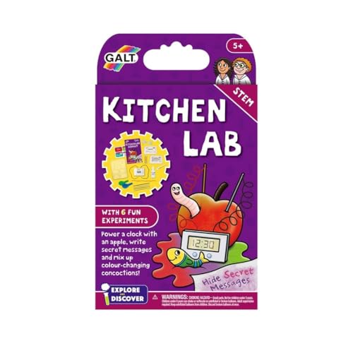Galt Kitchen Lab - Kitchen Science Kit for Kids - Science Experiments Set with 6 Fun Experiments - Potion Making Kit for Children Encourages Early STEM Learning - For Girls and Boys Ages 5 Years Plus - Image 5