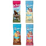 Dr.Zoo Helado para Perros | Varios sabores Crema, Banana Split, Estilo Dubai Sin Azúcar y Salchicha y Queso | Sabrosos | Varias Mezclas (24x50Gr, 6X Dubai 6X Salchicha 6X Banana 6X Crema)