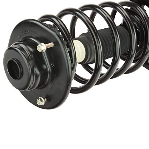 Image of TRQ Front and Rear Complete Strut Assembly & Shock Absorber Kit Complete Strut & Coil Spring Assembly Compatible with 2004-2008 Chrysler Pacifica