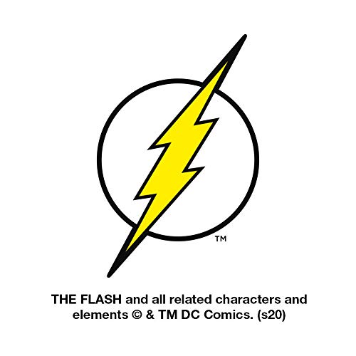 Youth Flash Lightning Bolt Logo T Shirt For Boys & Stickers (Size 7) Red #TOP7