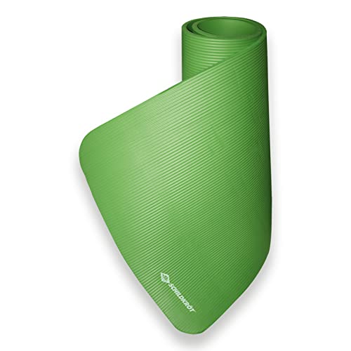 Schildkröt Esterilla de Fitness, 15 mm, con Correa de Transporte, Verde, 960261