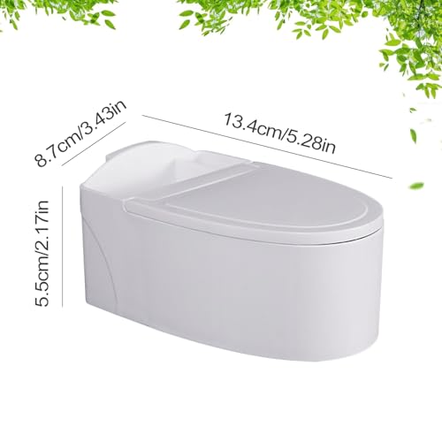 Banheiro Para Aves de Estimação, Treinador de Banheiro Montável na Parede para Pássaros, Alimentador