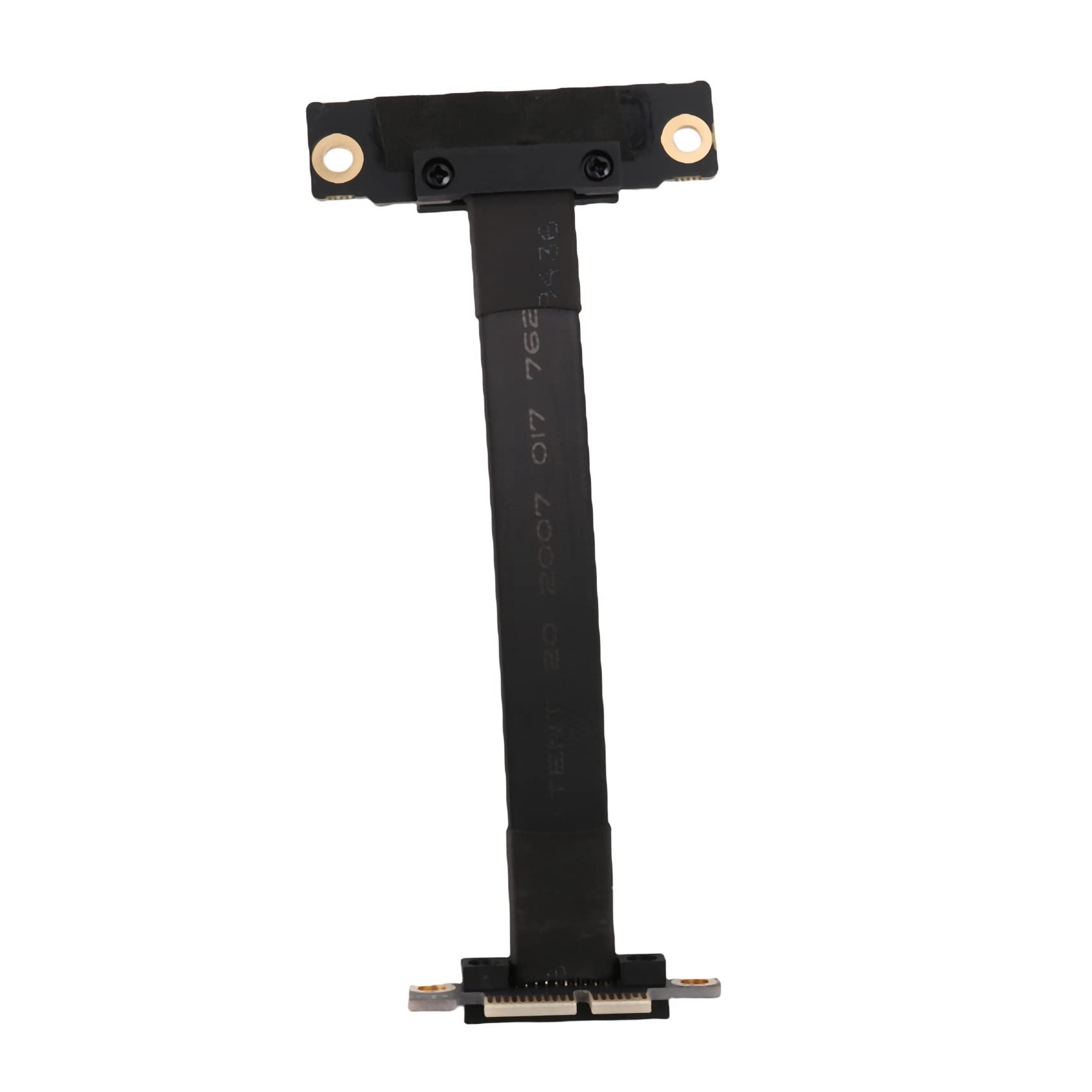 PCIE X1 Riser Kabel Dual 90 Stopni Prosty Kąt PCIe 3.0 X1 Do X1 Przedłużaczka 8 Gbit/s Karta Riser PCI Express 1X 10 cm