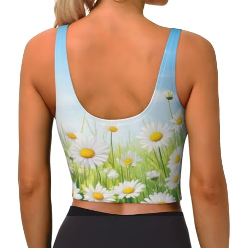 Sports Bras for Women Yoga Bra Workout Crop Tank Tops Racerback Running Bra3