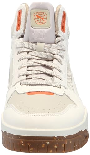 PUMA Men's RBD Tech Mid Shoes, Black-Clementine-White, 72