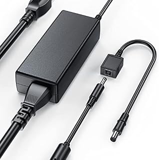 65W 45W Laptop Charger for Dell Inspiron 11-3000 15-5000 13-5000 13-7000 14-3000 14-5000 15-3000 15-7000 17-5000 17-7000 XPS 11 12 13 14 Vostro 5459 5581 Long Power Adapter Supply Cord by Uflatek