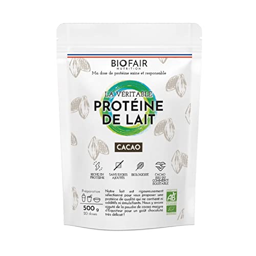 Whey protéine bio - Cacao Cover