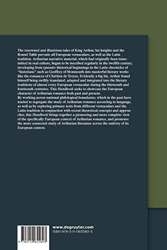 De Gruyter 37063836 Handbook Of Arthurian Romance: King Arthur'S Court In Medieval European Literature  thumb #1