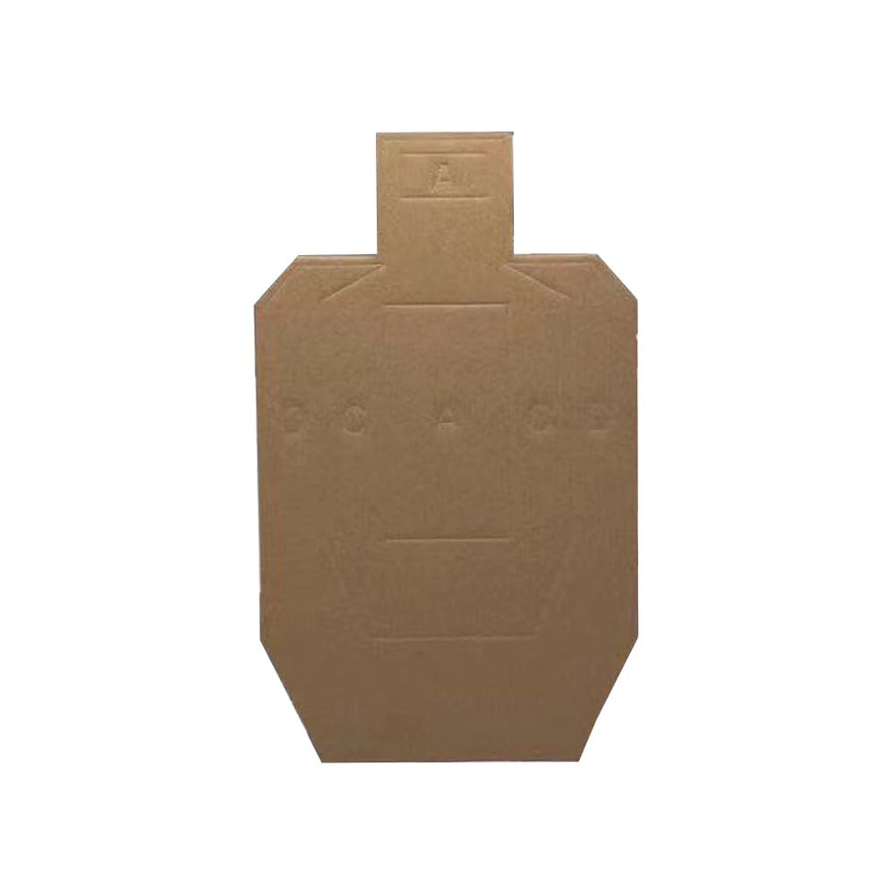 未使用　実物　E-TYPE PLASTIC TARGET ペーパーターゲット Amazon.co.jp: 100枚 15x9 ミニダンボール IDPA ペーパーターゲット